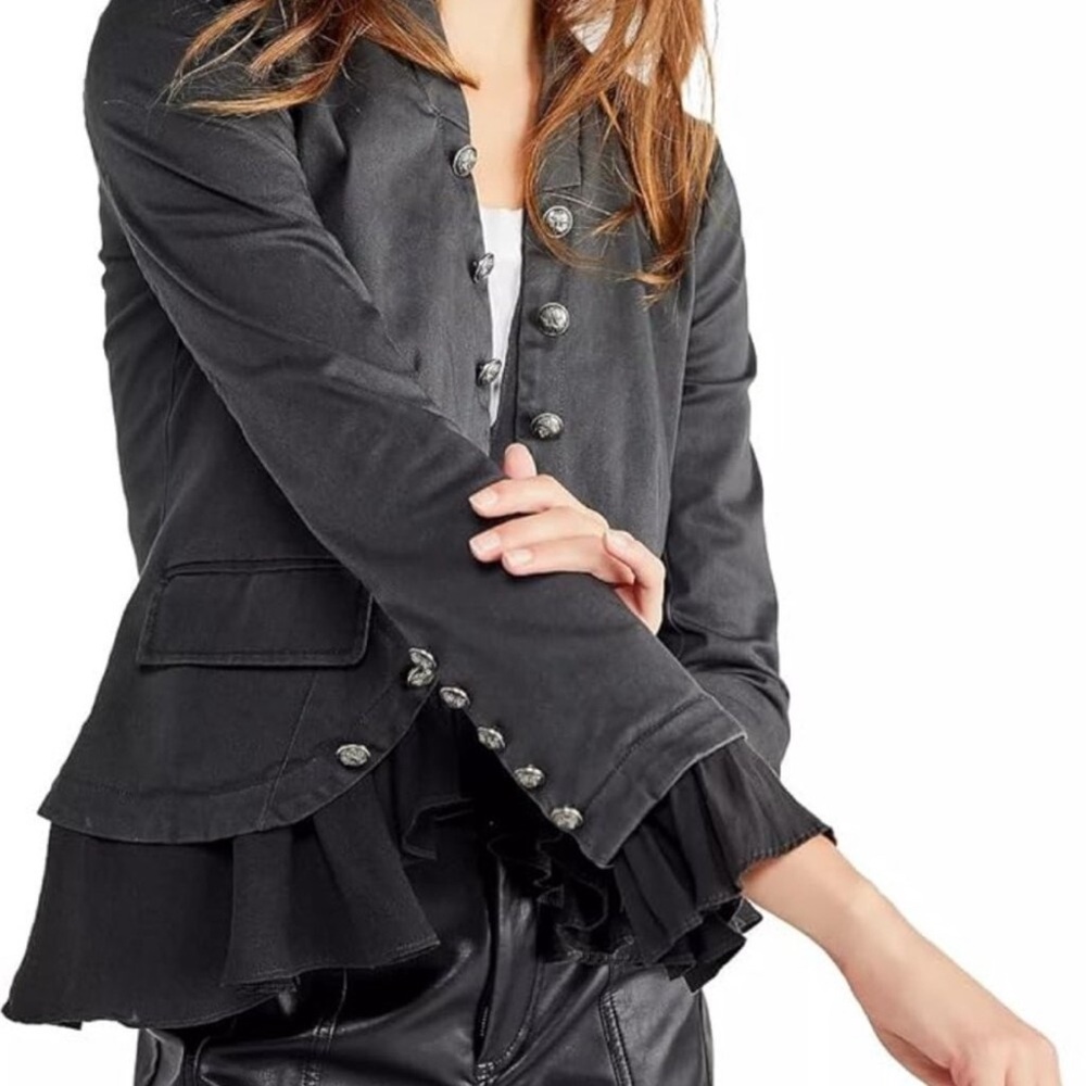 Free People – Ruffles Romance Jacket - Picture 4 of 5